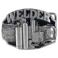 Welder Tools Enameled Belt Buckle